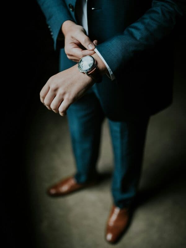 Business attire detail